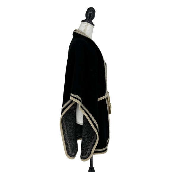 BCBGMaxazria Aztec Poncho Wrap Cardigan - Picture 6 of 11